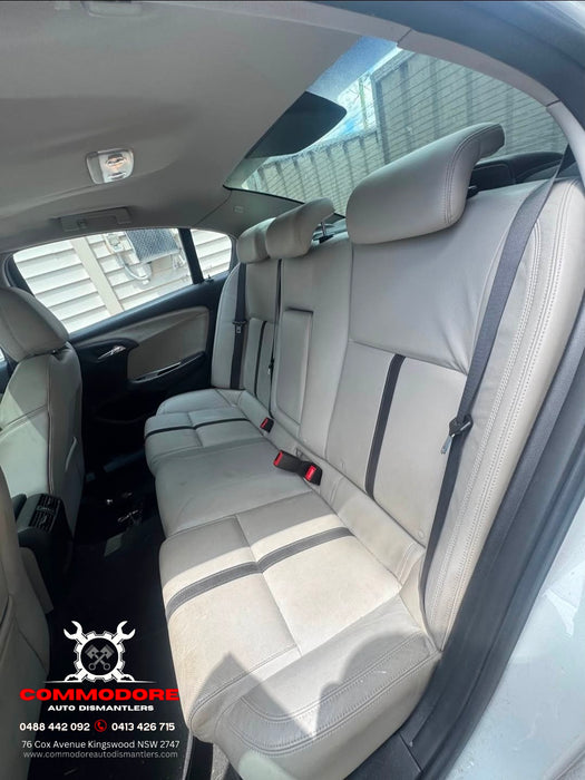 VF001 - VF Holden Calais V / Caprice V Sedan - IVORY Leather Rear Seat