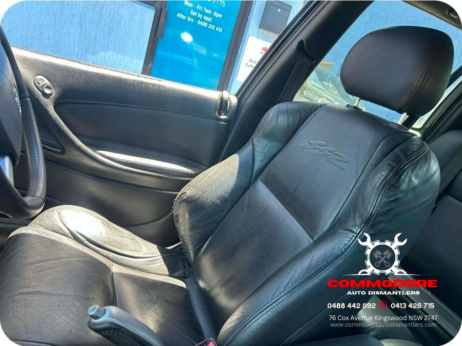 SSZ001 - VZ SS Holden Commodore Utility - SSZ Leather Front Seat (PAIR) - TRIM #81i