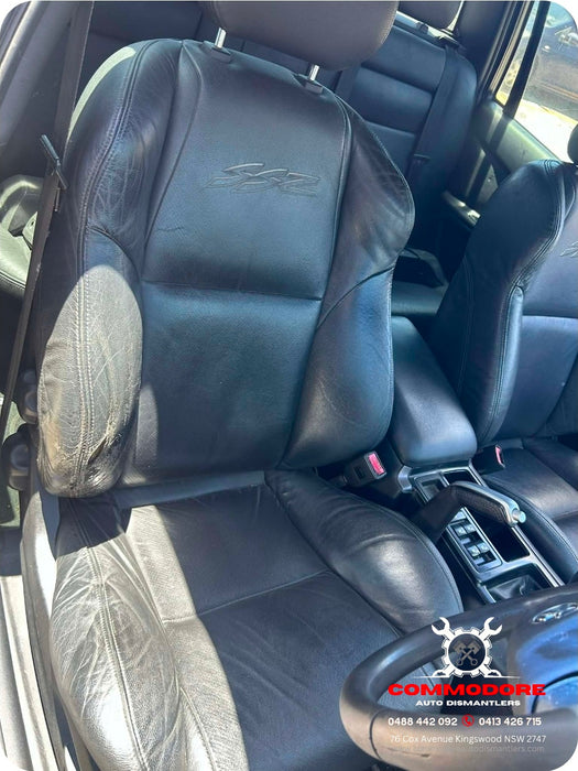 SSZ001 - VZ SS Holden Commodore Utility - SSZ Leather Front Seat (PAIR) - TRIM #81i
