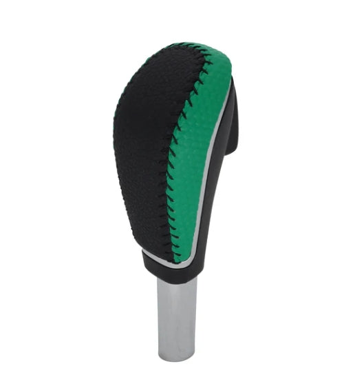 New OEM Quality VE Holden Commodore Automatic Gear Sifter Knob GREEN / BLACK Leather