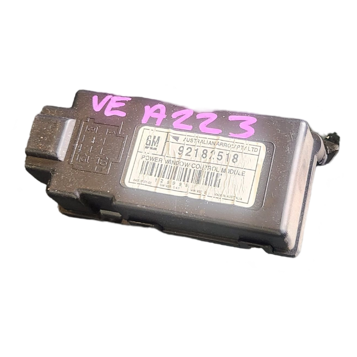 A223 - VE OMEGA SEDAN - Window Control Module — Commodore Auto Dismantlers