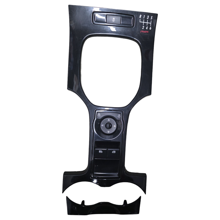 A229 - VE SV6 II UTE - Centre Console Trim Piano Black / Black Gloss Manual