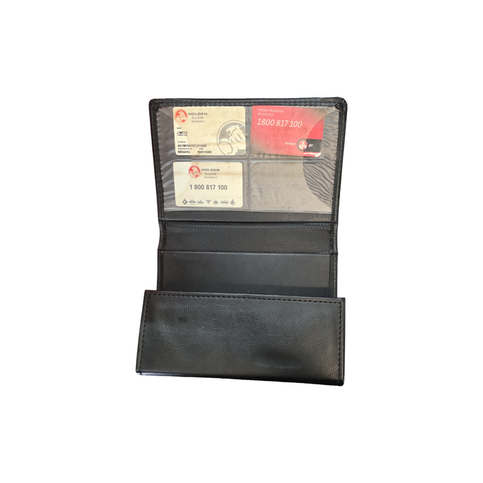 A267 - VE - HOLDEN CALAIS - LEATHER SERVICE BOOK CASE