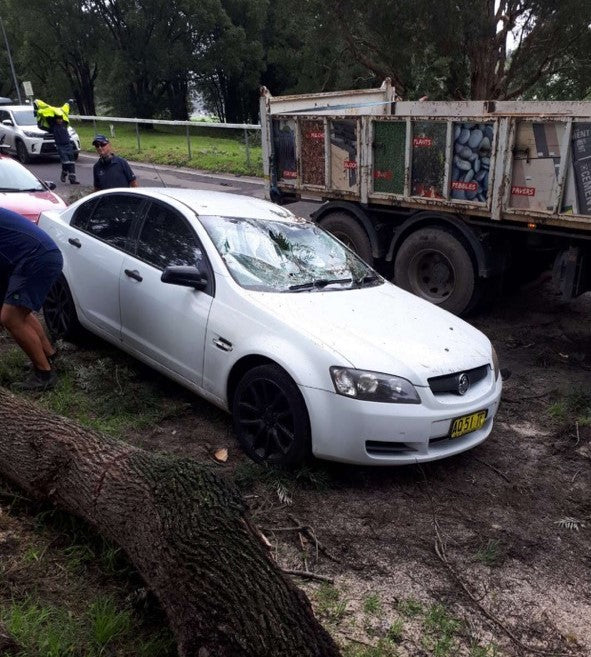 A006 - VE Holden Commodore Omega - Front Bar - HERON WHITE #679F