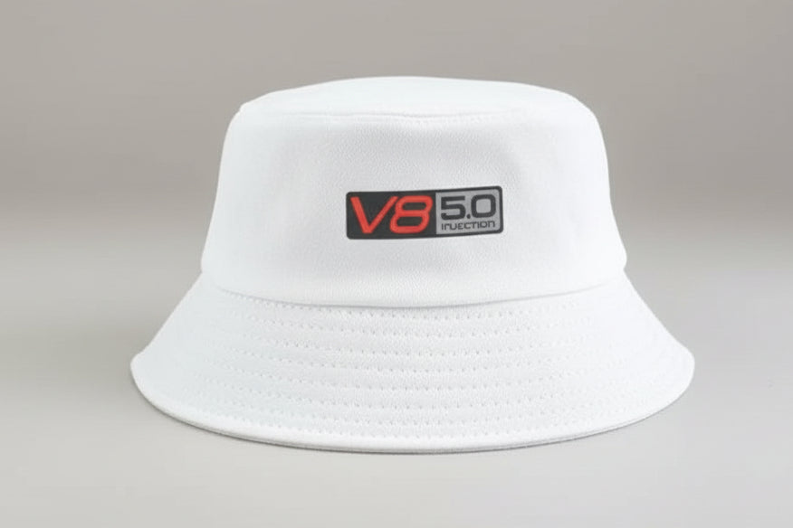 Vintage Bucket Hat  - VN V8 Badge Decal  **One Size**