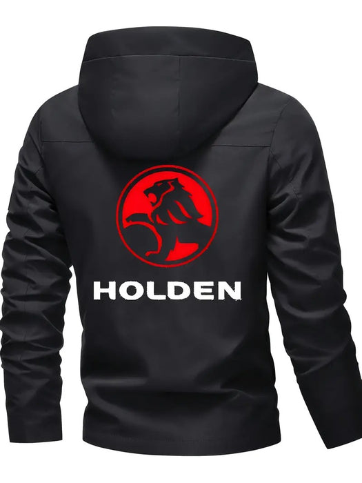 Holden Long Sleeve Windbreaker Jacket - Black