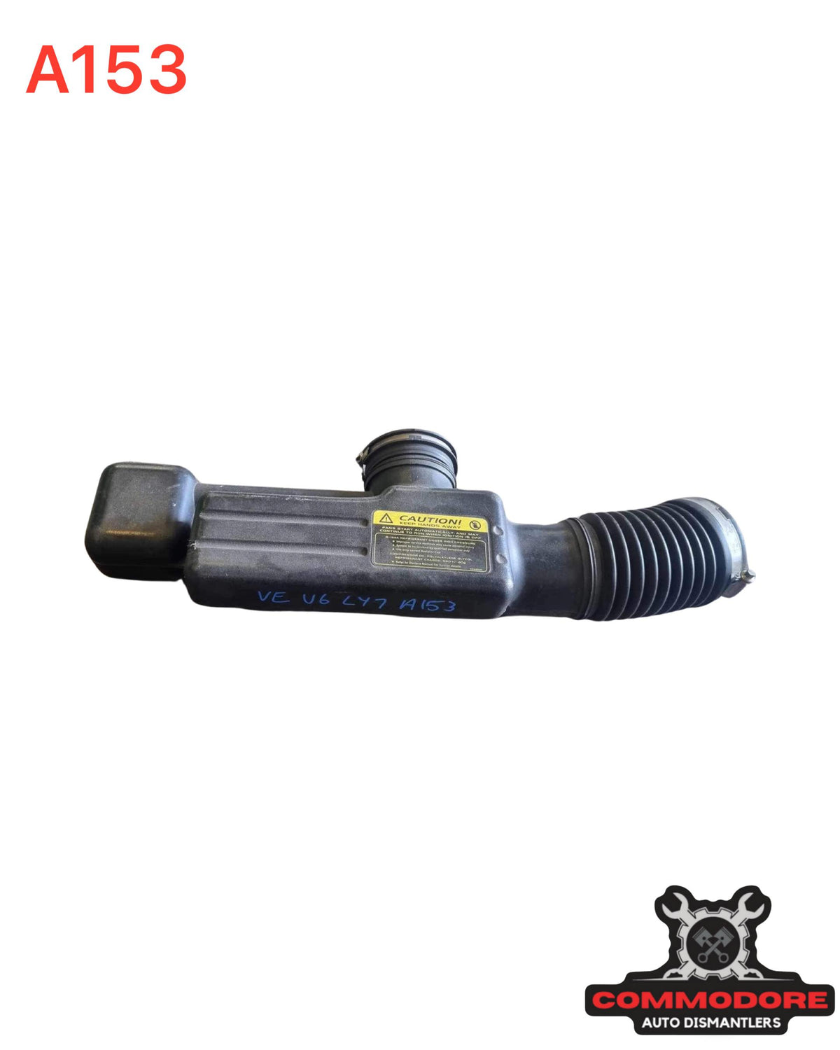 A153 - Ve Air Intake Pipe — Commodore Auto Dismantlers