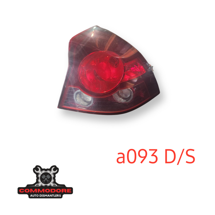 A093 Vz Sv8 Sedan - Drivers side Taillight