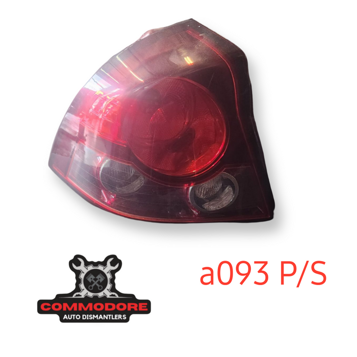 A093 Vz Sv8 Sedan - Passenger SideTaillight