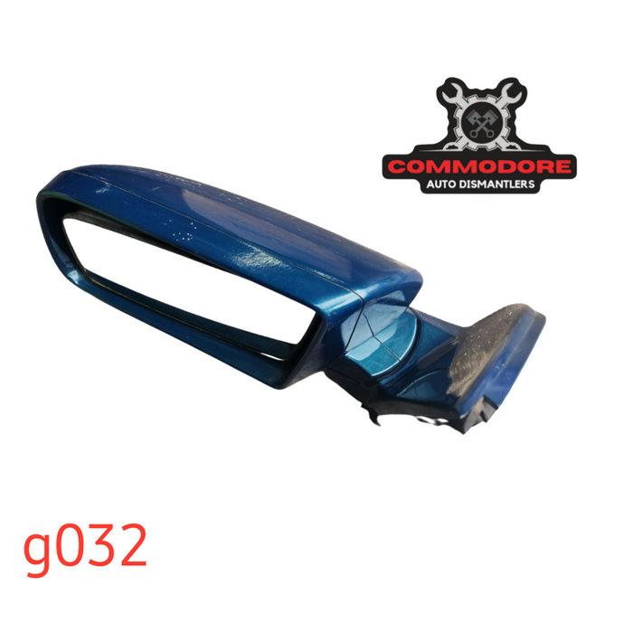 G032 - VY-VZ HSV Clubsport - Side Mirror Passenger - Barbados (blue/green) #946J