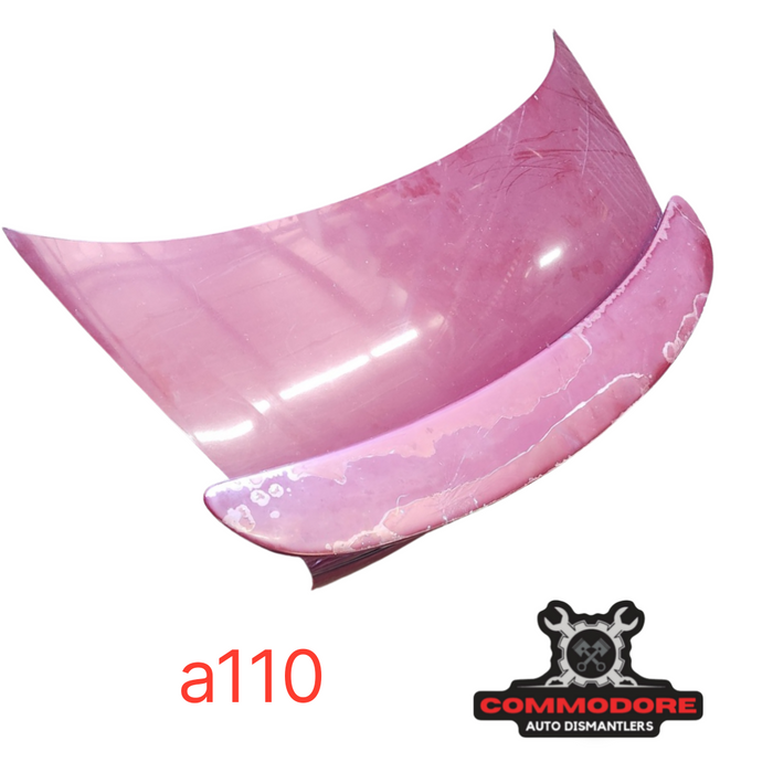 A110 - Vt Holden Calais Sedan - Bootlid Wing - GRANADA RED #F129