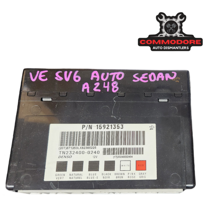 A248 - VE SV6 SERIES I SEDAN - Computer Set