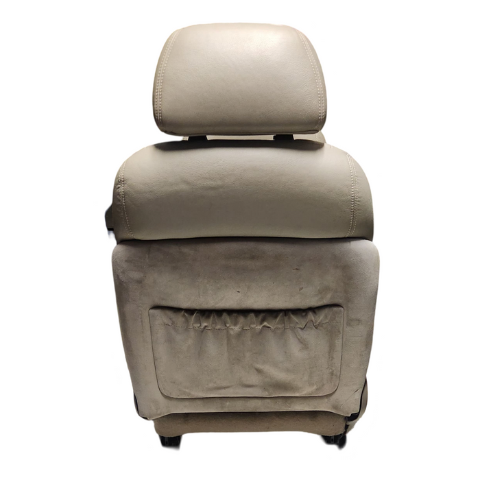 WH - STATESMAN - BEIGE LEATHER FRONT SEATS.