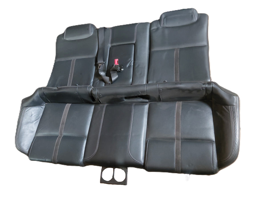 da001 - VF Holden Commodore Wagon - Leather Rear Seat with white stitching