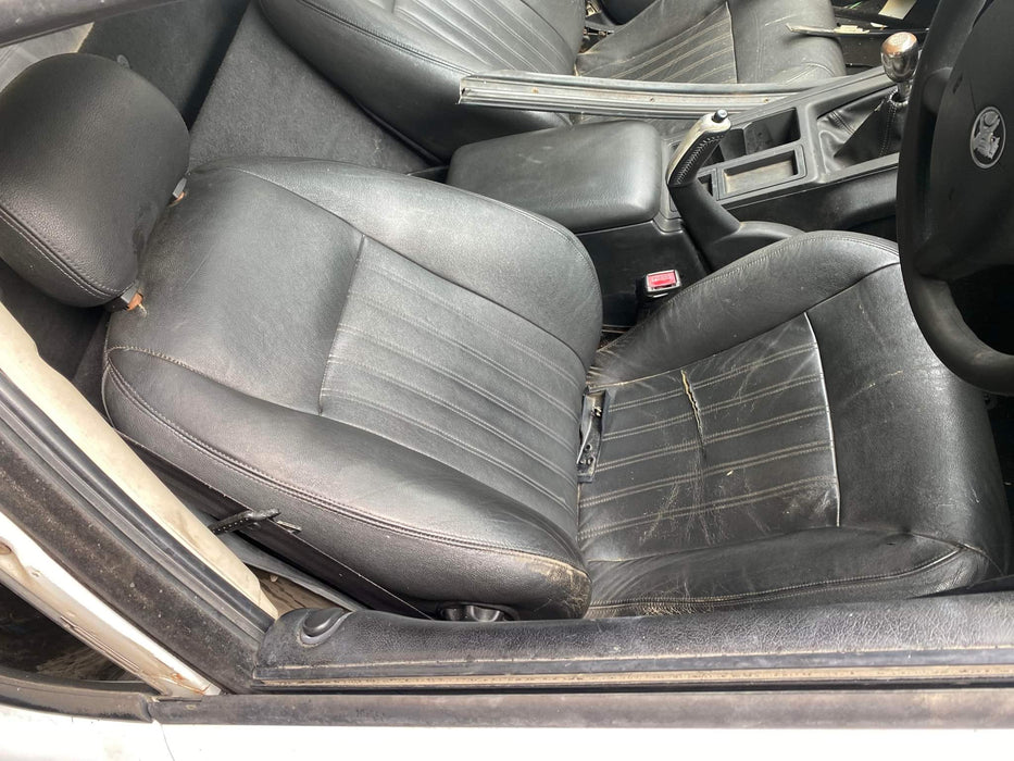A112 - VY Holden Calais - Front Leather Seats (Plack Piano Stitching)