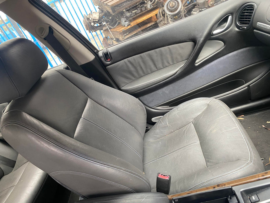 A119 - WK Holden Statesman - Leather Front Seats Grey (pair)