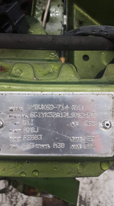 A039 - VY SS Holden Commodore SEDAN - Doorcard Set of 4 Hothouse Green