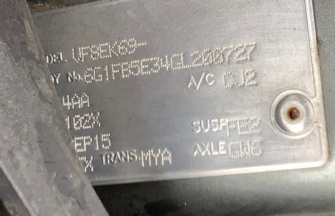 a152 (09/2015) VF Holden Commodore V6 LFX, Auto MYA - ECU Service #12653998