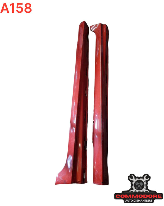 A158 - VE SS Holden Commodore Sedan - Sideskirts (PAIR) Ignition Orange
