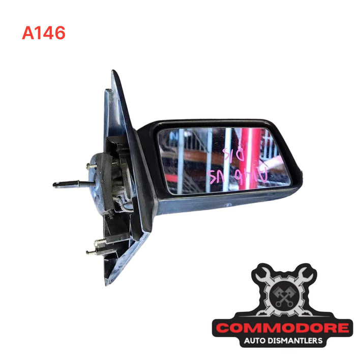 A146 - VS Holden Commodore Utility - Drivers Side Mirror - PAINT CODE - BLACK