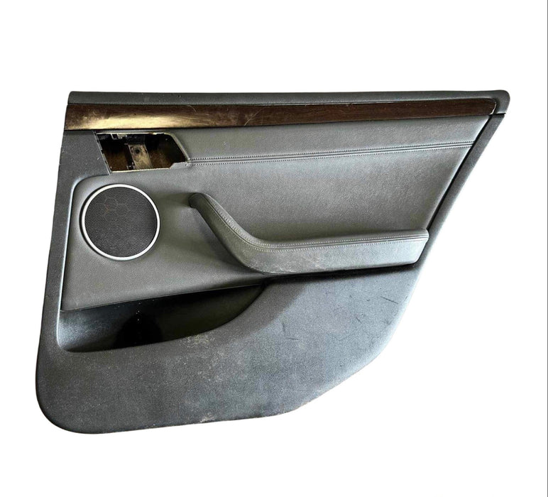 A176 - WM Holden Statesman Drivers Rear  - Leather Doorcard with woodgrain