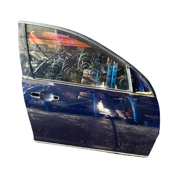 A176 - WM STATESMAN SEDAN- DOOR DRIVER'S FRONT (POWER WINDOWS) - Vespers Blue PAINT CODE #718H