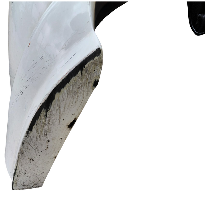 A131 - VX Holden Commodore SEDAN - REAR BAR with Skirt  HERON WHITE #J073