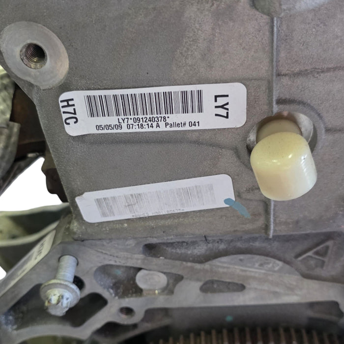 A237 - VE HOLDEN COMMODORE - V6 LY7 Alloytec Engine 189,XXXkms VIN: #6G1EK55739L337806 Eng #091240378