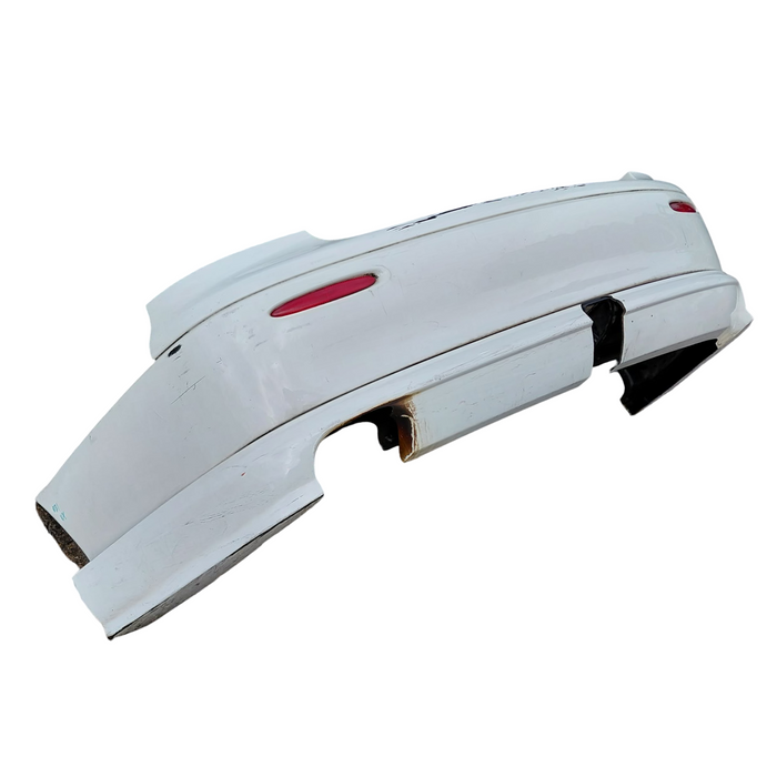 A131 - VX Holden Commodore SEDAN - REAR BAR with Skirt  HERON WHITE #J073
