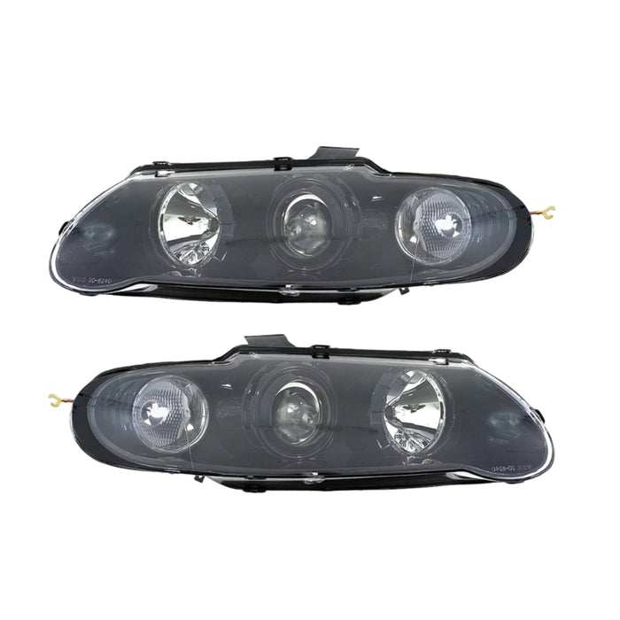 New OEM Quality VX / VU Holden Commodore SS Style Projector Headlights (Set ) Black