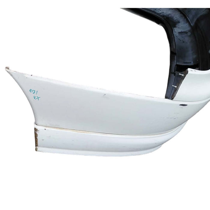 A131 - VX Holden Commodore SEDAN - REAR BAR with Skirt  HERON WHITE #J073