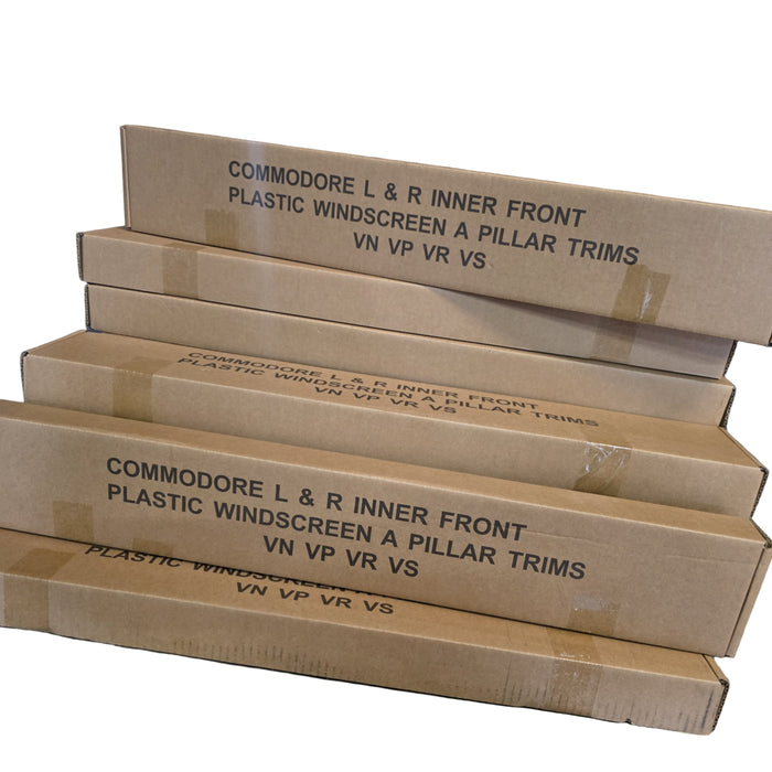 **NEW** VN, VG, VP, VR, VS Holden Commodore- A-Pillar Trims (LH & RH set) Grey 