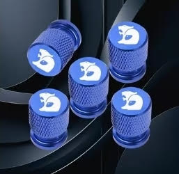 NEW HSV Logo Tire Valve Caps (set of 4) Available in Blue / Red / Orange / Black